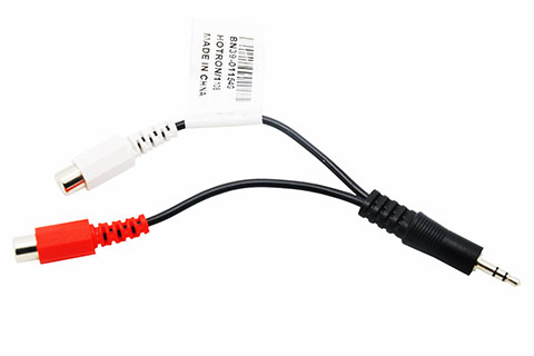 原装LED电视机配件3.5音频转RCA-480