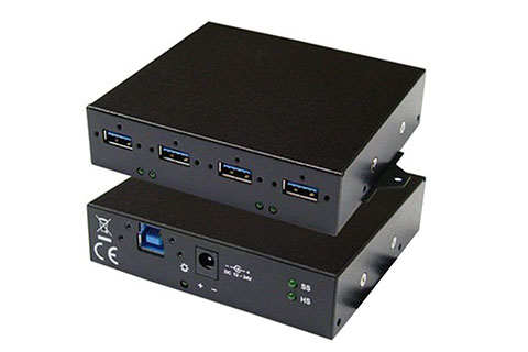 3.5软驱位USB3.0HUB-480