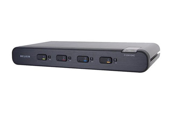 Belkin-OmniView-F1DN104C-4口DVI-I-KVM-600